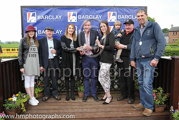 01st Wakea (4, white, red seams) and J C Barry, Trainer Karl Thornton, Owner Gary Ryan