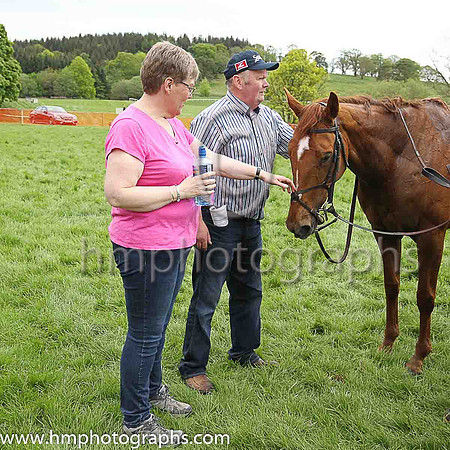 01st KINNACALLY and J C Barry ( 4 ,Antrim (H) - BLACK,white cross belts; blue sleeves; yellow cap ) Trainer: Paul McAleese,, Owner : William Logan