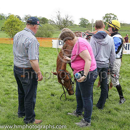 01st KINNACALLY and J C Barry ( 4 ,Antrim (H) - BLACK,white cross belts; blue sleeves; yellow cap ) Trainer: Paul McAleese,, Owner : William Logan