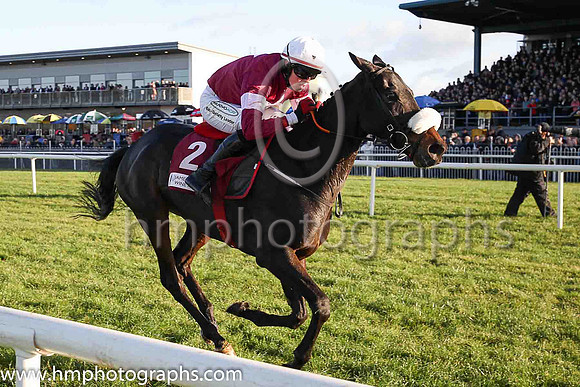 03rd Lord Scoundrel and K M Donoghue ( 2 , maroon, white star, white cap ) Trainer - G Elliott , Owner - Gigginstown House Stud