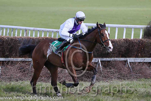 03rd MISS HONEYPENNIE and B O' Neill ( 7 , WHITE,purple panel; white sleeves; white cap ) Trainer: Mrs Prunella Dobbs,, Owner : Racing Syndicate Ringfort