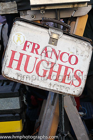 Franco Hughes' satchel