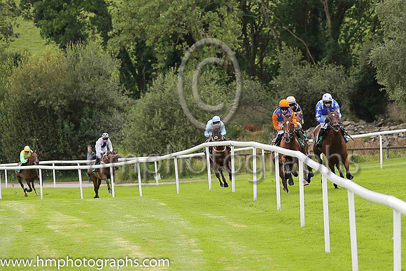 02nd Mr Antolini and M A Enright ( 2 , royal blue, white epaulettes ) Trainer - G J Power
