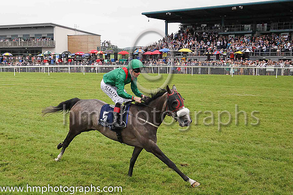 01st Simannka and Pat Smullen , trainer D K weld winning the European Breeders Fund Coolmore Stud Ulster Oaks Fillies Handicap of 40,000 Euro at Down Royal