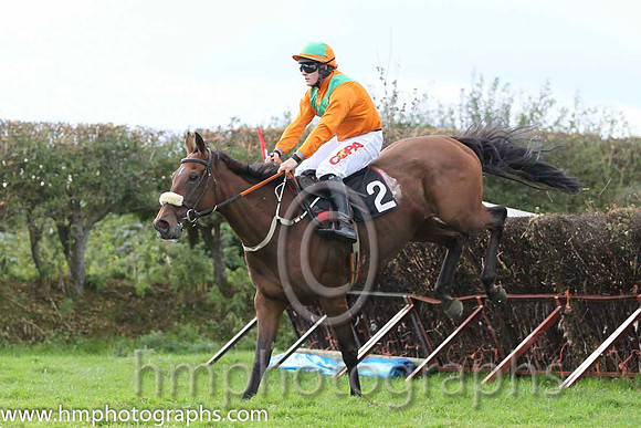01 The Last Derby & R James - Winner (2, tangerine, green chevrons) - FT8E8397-5
