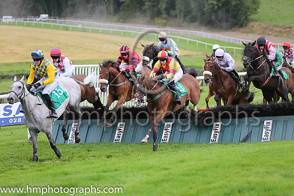 05th Deputy Consort and Miss K Ferris ( 13 , yellow, red cross sashes ) Trainer - Eoin Barry