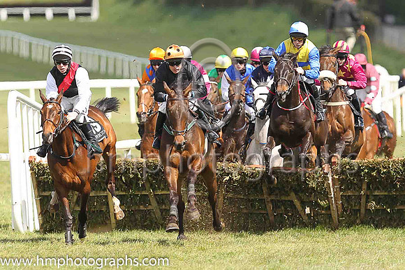 08th Yaha Fizz ( 15 , black, gold cap ) and R C Colgan - Trainer : E D Delany - Owner : Alan Delany  E D Delany