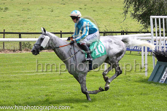 06th Back To Balloo and D J Mullins ( 10 , light blue, light blue and yellow stripes sleeves ) Trainer - C A McBratney