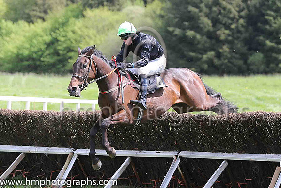 02nd BACK TO THE THATCH and J P O'Rourke ( 4 , BLACK; black sleeves; green cap ) Trainer: Colin Bowe,, Owner : Partnership Milestone Racing