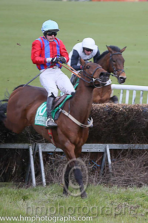 04th LISTINNEY HILL and M J O'Hare ( 10 , ROYAL BLUE  RED STRIPES; red sleeves; light blue cap ) Trainer: Miss Suzy Barkley,, Owner : Miss Suzy Barkley