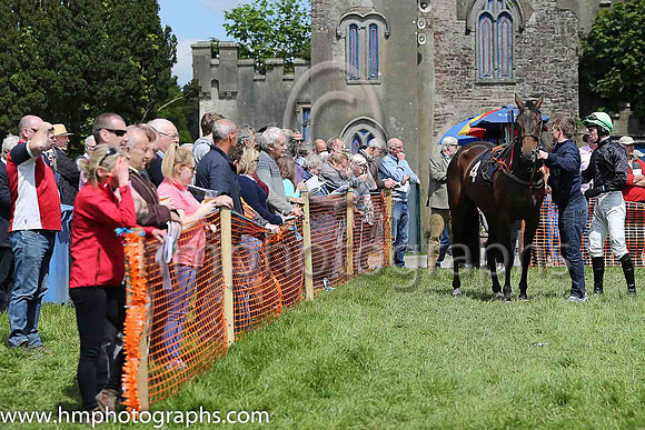 02nd BACK TO THE THATCH and J P O'Rourke ( 4 , BLACK; black sleeves; green cap ) Trainer: Colin Bowe,, Owner : Partnership Milestone Racing