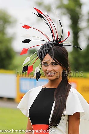 Kirsty Farrell from Newry winner of the Magners Forbidden Flavours Best Dressed Lady Competition on Magners Derby Day at Down Royal. The prize was a Las Vegas Five Day Five star Holiday.