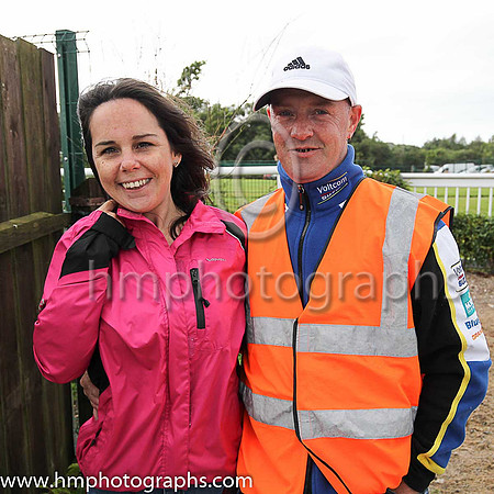 Spectators at Downpatrick Racecourse