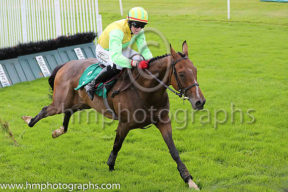 06th Allduckornodinner and K M Donoghue ( 3 , yellow, light green sash ) Trainer - J T R Dreaper