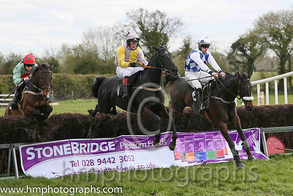 01st CHELATE and J A Kinsella ( 1 , MAUVE  YELLOW HLVD; mauve sleeves; mauve cap,yellow star ) Trainer: P.J. Rothwell,, Owner : P.J. Rothwell