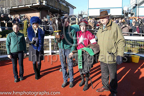 01st Bel Ami De Sivola and S W Flanagan ( 1 , maroon, white star, maroon cap ) Trainer - N Meade , Owner - Gigginstown House Stud