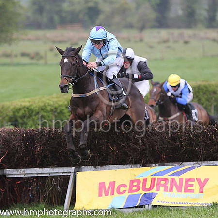 01st BALLYLUMFORD and B G Crawford ( 1 , LIGHT BLUE,navy seams; light blue sleeves; light blue cap,purple star ) Trainer: S.R.B. Crawford,, Owner : S.R.B. Crawford