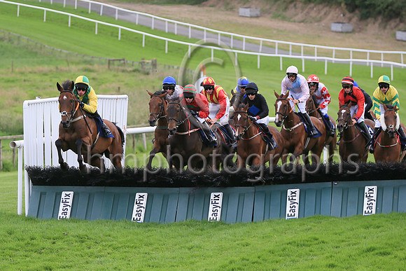 Race 6 - The Silk Plaster NI Handicap Hurdle at The Family Fun Raceday at Downpatrick Race Course on Wednesday 13th July 2022.