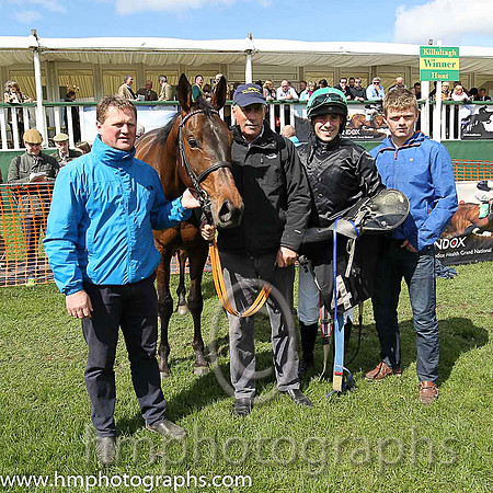 01st GETABIRD and B O'Neill ( 4 , EMERALD GREEN; emerald green,red striped sleeves; emerald green  red striped cap ) Trainer: Colin Bowe,, Owner : W.B. Connors