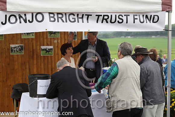 Fundraising at Downpatrick Racecourse for the Jonjo Bright Trust - CU2D0865-3