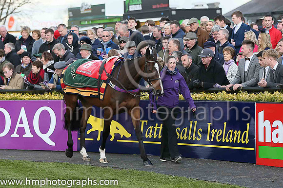 01st Vroum Vroum Mag ( 6 , pink, light green spots, and cap ) and R Walsh - Trainer : W P Mullins