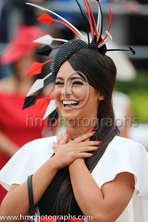 Kirsty Farrell from Newry winner of the Magners Forbidden Flavours Best Dressed Lady Competition on Magners Derby Day at Down Royal. The prize was a Las Vegas Five Day Five star Holiday.