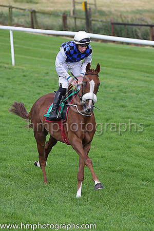 Fell Galveston and J W Kennedy ( 1 , royal blue and black check ) Trainer - G Elliott