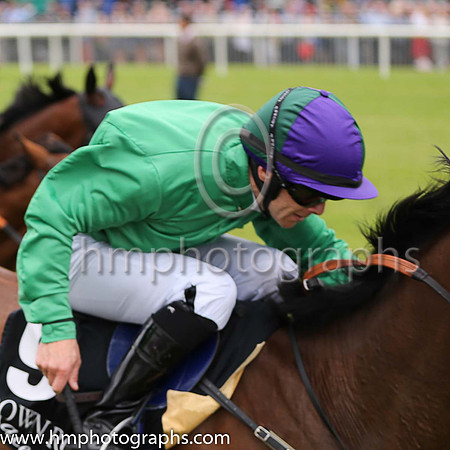 01st Forbear and Wayne Lordan (emerald green and purple and dark green cap) , trainer P Twomey win the Value Cabs Handicap at Down Royal