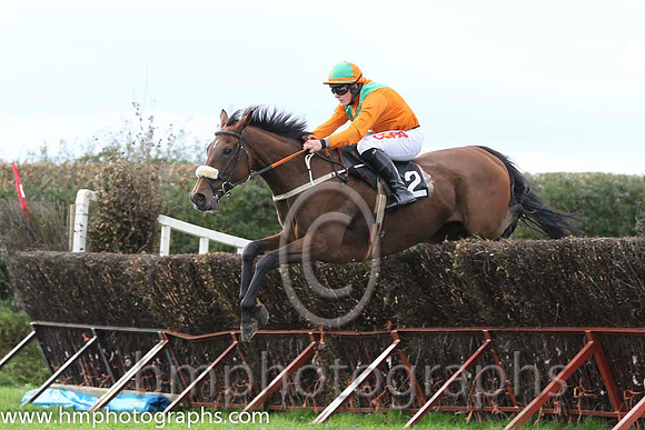 01 The Last Derby & R James - Winner (2, tangerine, green chevrons) - FT8E8395-3