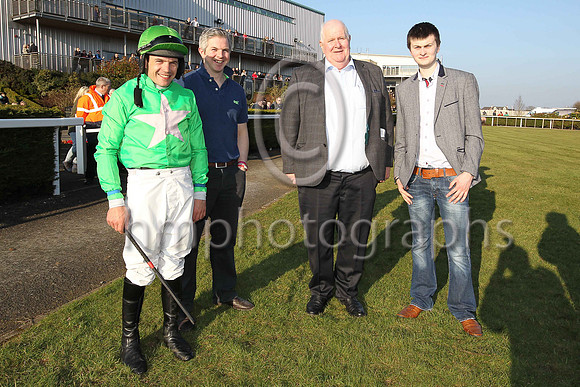 Yes Tom connections in the Parade Ring at Down Royal