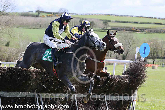 01st STOWAWAY FOREVER and J J Codd ( 22 , DARK BLUE,white diamond; yellow sleeves; dark blue cap,white diamonds ) Trainer: J.P. Dempsey,, Owner : Denis Cusack