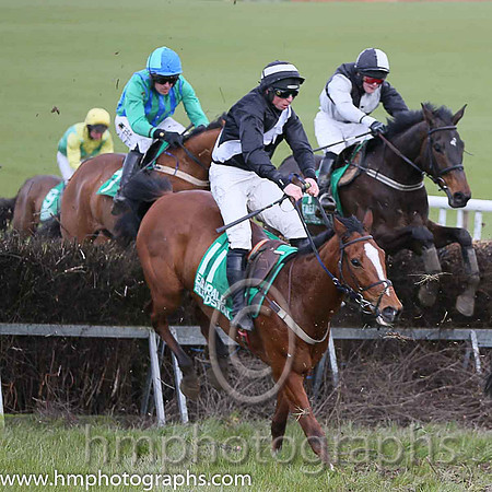 POYNTZPASS and J J Codd ( 11 , BLACK,white sash; black sleeves; black cap,white hoop ) Trainer: Mayne Kidd,, Owner : Mayne Kidd