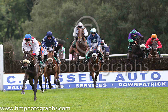 01st Odit and D E Mullins ( 6 , purple and emerald green check ) Trainer - Ms M Mullins , Owner - Liam Kerrigan