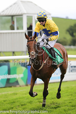 07th Our Maisaie and Mr J C Barry ( 7 , yellow, royal blue cross ) Trainer - J P Ryan