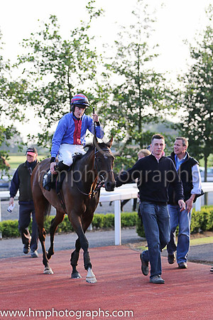 01st Kylestyle (5, royal blue, red panel) and Ger Fox, Trainer F Flood, Owner John Nestor