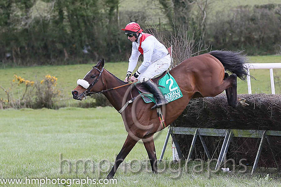 ISKABEG LANE and J J Codd ( 2 , WHITE,red sash; white, plain sleeves; red cap,white diamond ) Trainer: Denis Paul Murphy,, Owner : Thomas O'Sullivan