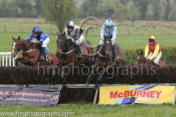 01st BALLYLUMFORD and B G Crawford ( 1 , LIGHT BLUE,navy seams; light blue sleeves; light blue cap,purple star ) Trainer: S.R.B. Crawford,, Owner : S.R.B. Crawford