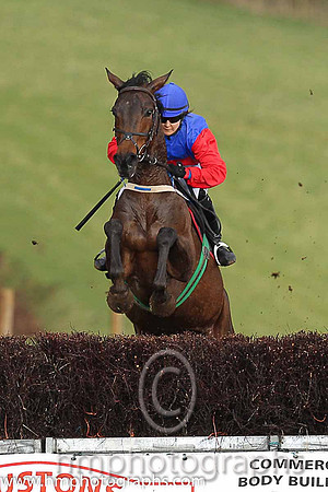 MARTHA MAY and Miss A O;Sullivan ( 1 , ROYAL BLUE,red hoop; red sleeves; red cap ) Trainer: S. Michael Millar,, Owner : S. Michael Millar