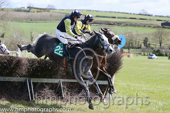 01st STOWAWAY FOREVER and J J Codd ( 22 , DARK BLUE,white diamond; yellow sleeves; dark blue cap,white diamonds ) Trainer: J.P. Dempsey,, Owner : Denis Cusack
