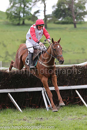 01st THE TRIGGER and J J Codd ( 13 , WHITE,red stars; red, plain sleeves; red cap,white star ) Trainer: Caroline McCaldin,, Owner : James Killen