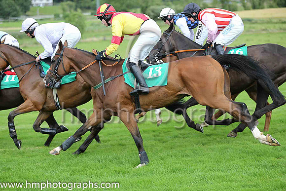 05th Deputy Consort and Miss K Ferris ( 13 , yellow, red cross sashes ) Trainer - Eoin Barry