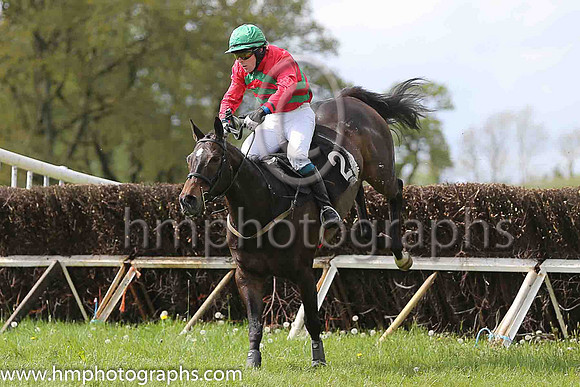 03rd NOTNOWLOVE and M F Rice ( 2 , RED,emerald green chevrons; red sleeves; red  emerald green striped cap ) Trainer: Martina Dempsey,, Owner : Racing Club CAFRE (Enniskillen)