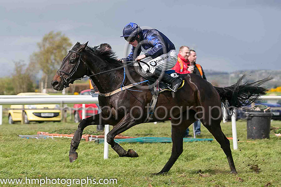 02nd Danielle?s Journey ( 6 , dark blue, white star ) and A E Lynch - Trainer : S R B Crawford - Owner : Realta Horse Racing Club