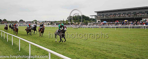 01st Simannka and Pat Smullen , trainer D K weld winning the European Breeders Fund Coolmore Stud Ulster Oaks Fillies Handicap of 40,000 Euro at Down Royal