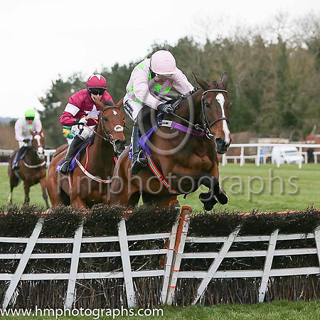 01st Vroum Vroum Mag ( 6 , pink, light green spots, and cap ) and R Walsh - Trainer : W P Mullins