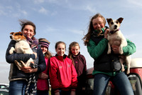 Young Spectators and thir dogs at Tyrella Point to Point - IMG_9633-1