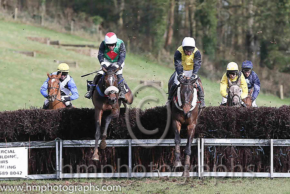 03rd THE SOPHSTER and B o'Neill ( 2 ,Antrim (H)?- GREEN,red diamond; black, plain sleeves; white cap,red diamond ) Trainer: Ben Arthey,, Owner : McIlveen Janet  Rodney