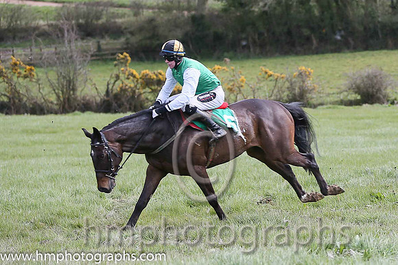 DALE BOY and H D Dunne ( 6 , GREEN; white sleeves; black  gold qtd cap ) Trainer: J. Woods,, Owner : J. Woods