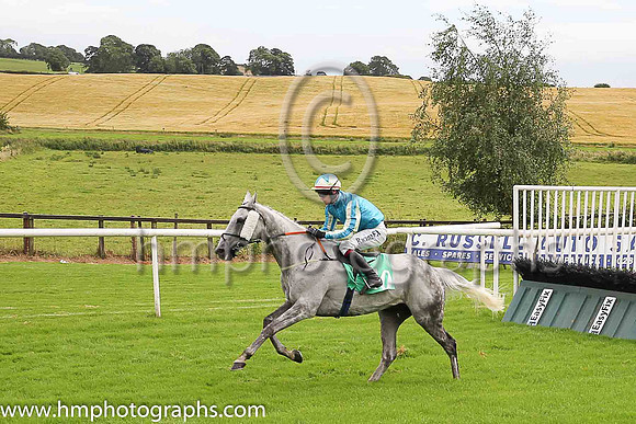 06th Back To Balloo and D J Mullins ( 10 , light blue, light blue and yellow stripes sleeves ) Trainer - C A McBratney