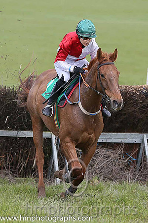 ARCHVIEW SUNSHINE and Miss A O'Sullivan ( 1 , RED  WHITE QTD; red,white hlvd sleeves; green cap ) Trainer: Holly McGahan,, Owner : Alan Black